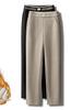 Schicke vielseitige Damen-Haremshose aus Samt mit hoher Taille - Herbst/Winter Kollektion 2025
