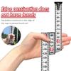 Steel Tape Measure 7.5M*25MM/3M*19MM Household Anti-fall Thickened Durable Meter Ruler Wear-resistant Box Ruler.