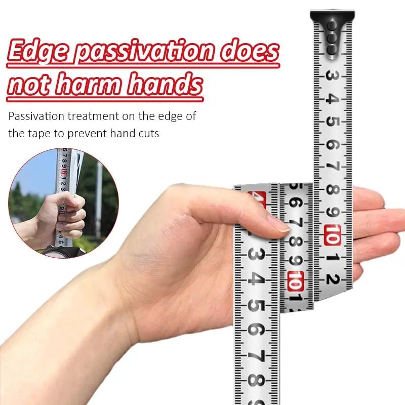 Steel Tape Measure 7.5M*25MM/3M*19MM Household Anti-fall Thickened Durable Meter Ruler Wear-resistant Box Ruler.
