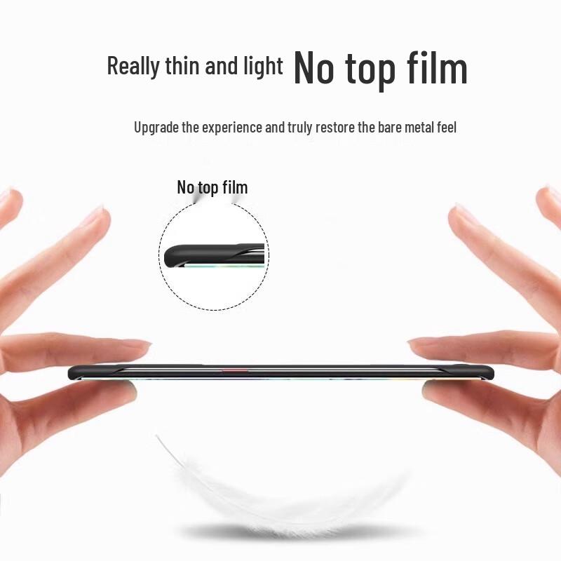 POZZO Ultra-Thin Frosted Borderless Phone Case for Huawei