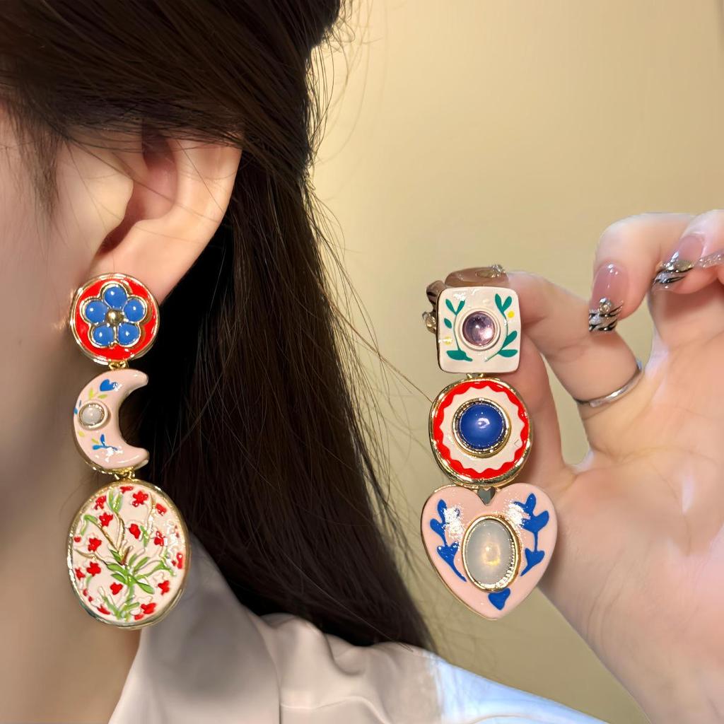 S925 Silver Needle Large Hoop Earrings - Japanese & Korean Style, Fashionable & Versatile, Celebrity-Inspired.
