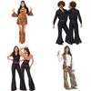 70er Retro Disco Cosplay Kostümset Für Männer Und Frauen Perfekt Für Halloween Und Themenpartys
