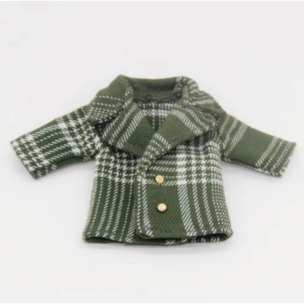 Ob11 Blazer Plaid Windbreaker Molly Baby Clothes 12 Points BJD Set For Obitsu11 GSC Molly 1/12 Doll Clothes Doll Accessories