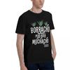 Borracho Buen Muchacho 100 Cotone Casual Traspirante Confortevole Estate Designer Abbigliamento Uomo Uomo Maglietta