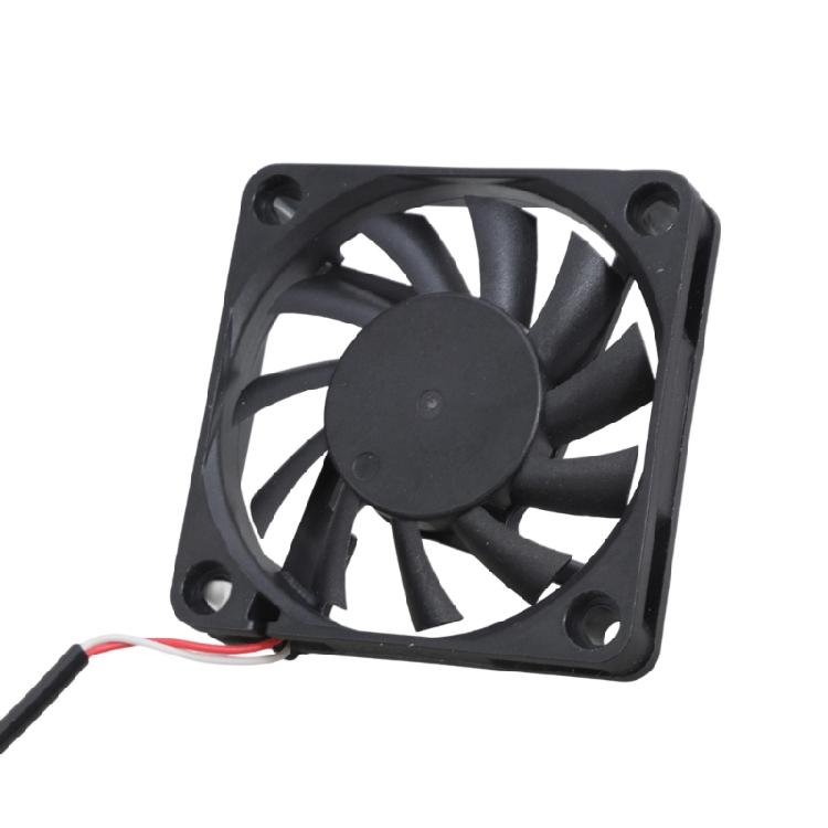 Double USB Cooling Fans DC5V 0.2A 11.5CFM Airflow Oil Bearing For Electronics Cooling 60x60x10mm Silents Operation