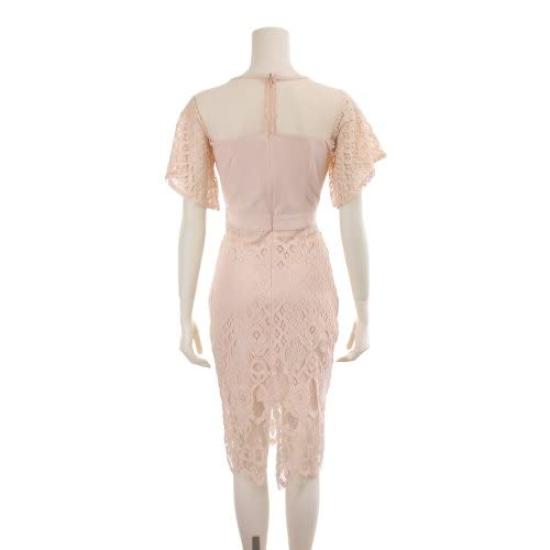 GRAXIA Cabaret Tight Perfect for Hostess and Short Tulle with Eyelash Detail and Size M Dress, High-Waisted, Dress, Hostesses, Clubs, Lounges,