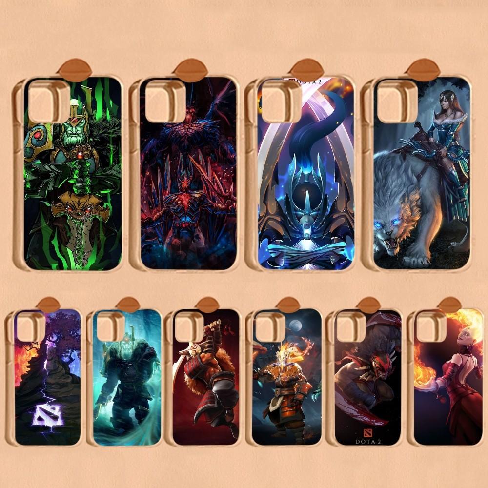 Hot Game D-Dota 2 Phone Case For IPhone 16 15 8 7 6 6S Plus X SE XR XS 14 11 12 13 Mini Pro Max Mobile Case