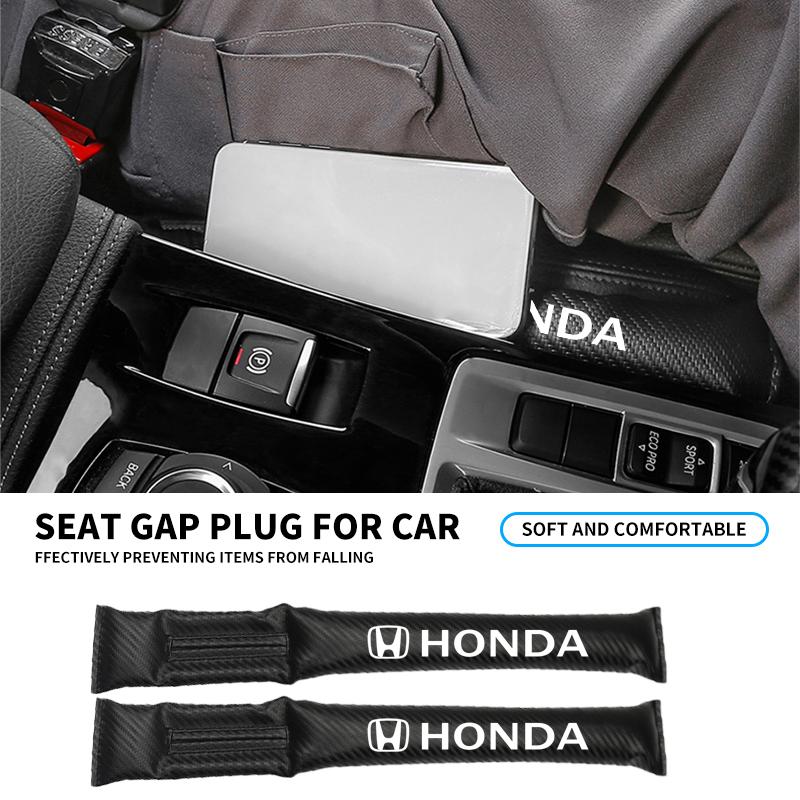 CLVRX1 Car Seat Gap Storage Plug Seam Filler Anti-Leakage Sealing Strip For Honda Civic Fit Jazz Accord Pilot CRV Odyssey Passport