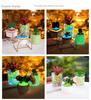 50/100/200pcs Glow In The Dark Pebbles Resin Luminous Stones For Landscape Garden Paths Potted Plants Parks Aquarium Decor