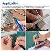 Portable Moddeler Tool Set with Storage Box Beginner Basic-Model Assembly Tweezers Pliers Sandpaper for Model Building Repairing