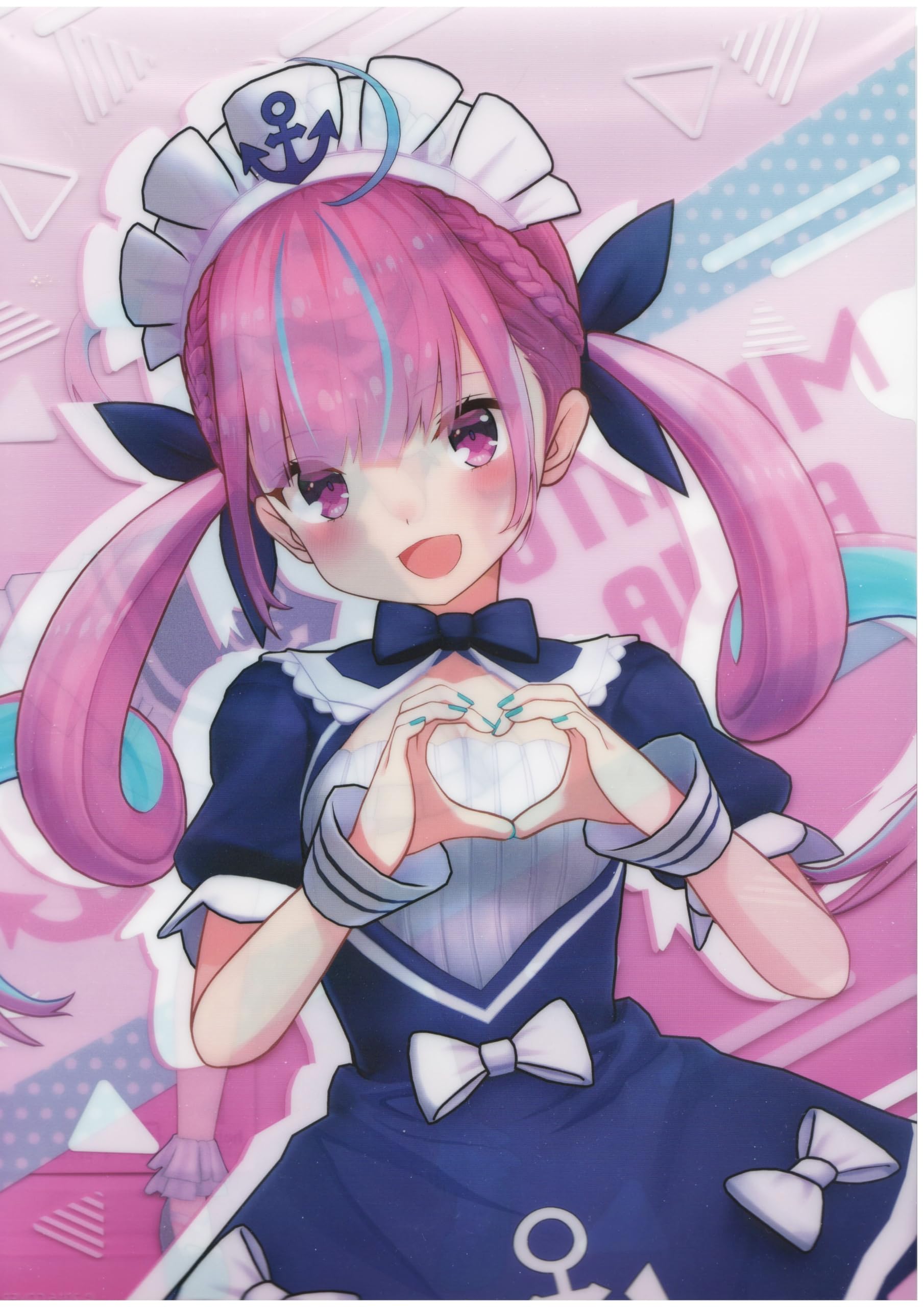 Минато Аква Прозрачный файл Hololive Starter Официальные товары 3590₽