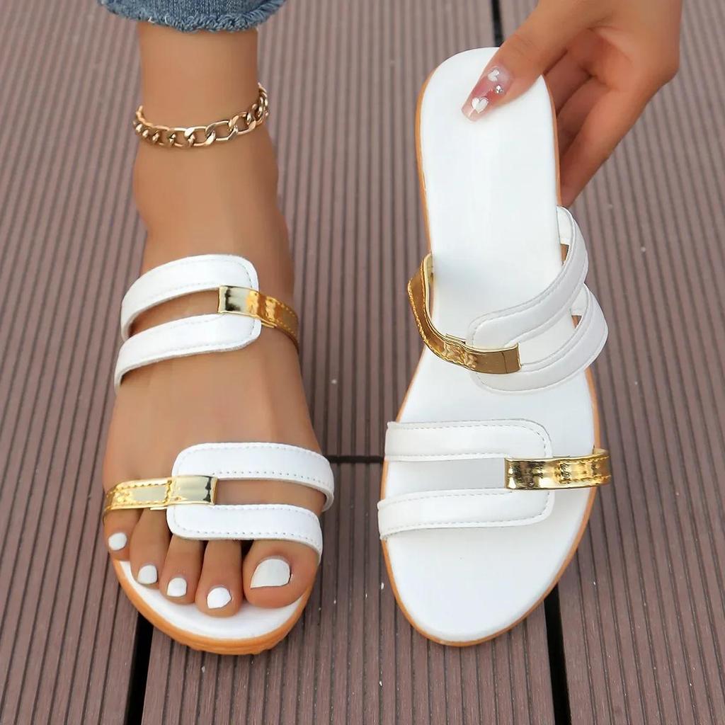 Moda de vară pentru dama, cu vârf deschis, cu cureaua îngustă, pantofi de designer pentru femei, ocazional, din piele, talpă groasă, sandale pentru femei, mărime mare