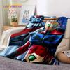 Cartoon UFO Robot Grendizer Anime Soft Flannel Blanket for Beds Bedroom Sofa Picnic,Throw Blanket for Cover Outdoor Leisure Gift