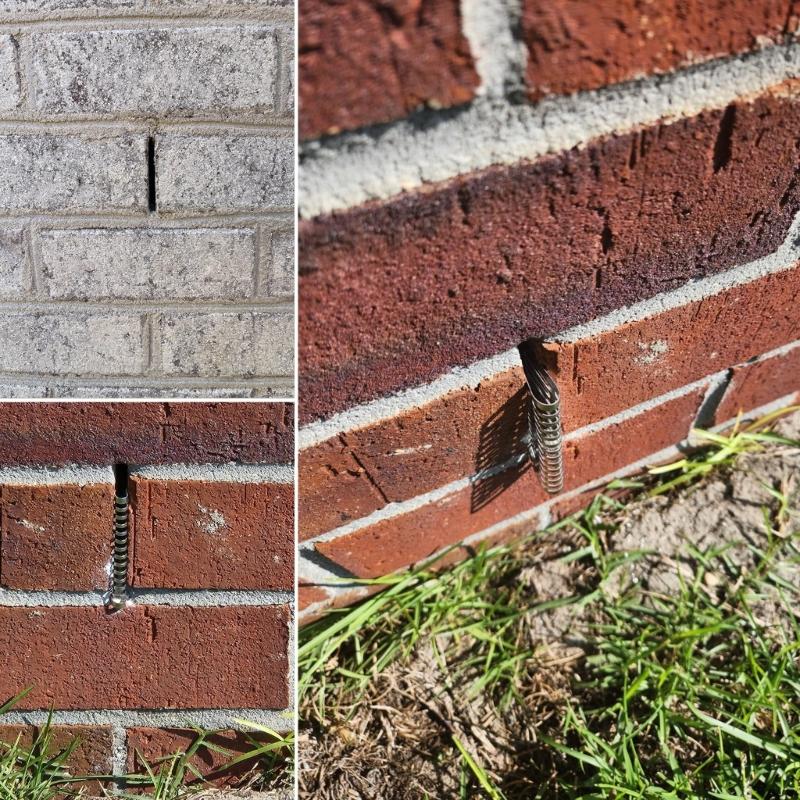 Pack of 40 Weep Hole Vent Covers Steel Brick Wall Weep Vent Covers Set Comprehensive Steel Weep Hole Covers for House