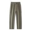 Overalls men's autumn new American trendy brand solid color versatile loose wide-leg elastic waist straight trousers men