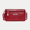 Women Shoulder Crossbody Bags Purse Bowknot PU Leather Messenger Handbags Small Phone Pocket