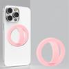 Strong Magnetic Liquid Silicone Comfortable Circular Grip Phone Holder For MagSafe Ring Shape Phone Accessories For iPhone 16