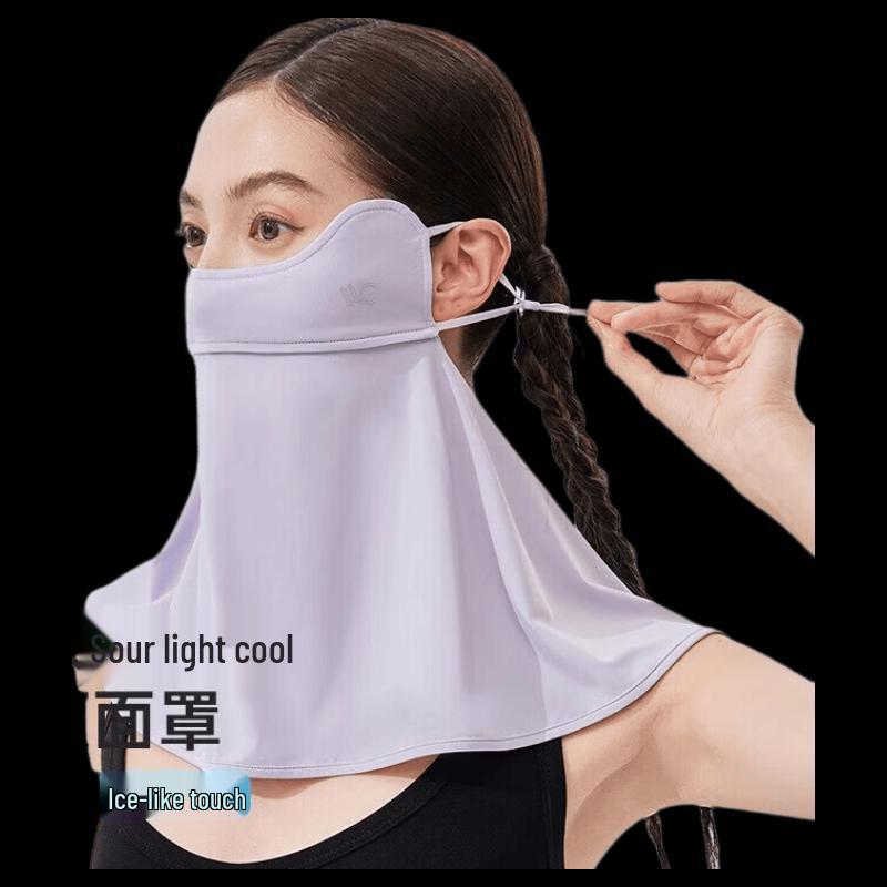 VVC Full Face UV Protection Sun Mask with Eye Shield