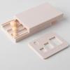 Polymer Clay Shaping Mold for Jewelry Making, Oval Raised Texture Tool with Guide Plate and PLA Three Channel Body, 2 Set Craft Kit