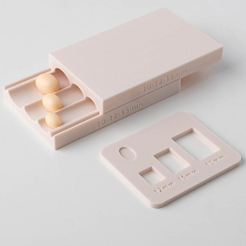 Polymer Clay Shaping Mold for Jewelry Making, Oval Raised Texture Tool with Guide Plate and PLA Three Channel Body, 2 Set Craft Kit