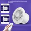 Exhaust Fan for Bathroom, Powerful Silent Household Wall-Mounted Window Duct Exhaust Fan, Toilet Exhaust Fan