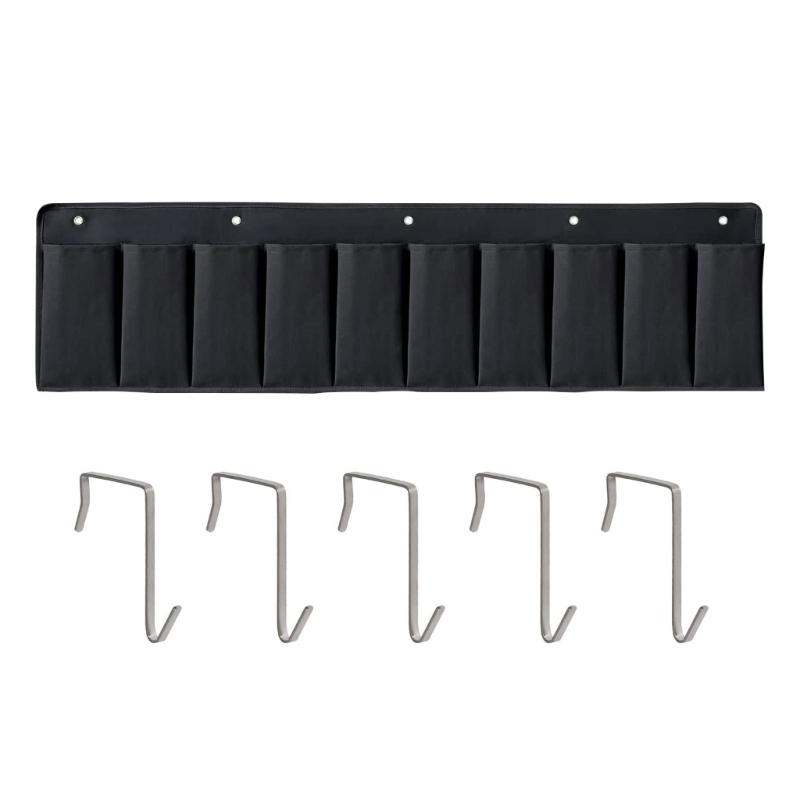 Waterproof 10 Pocket Bedside Bag Organiser Case for Bedroom Dorm Space-saving