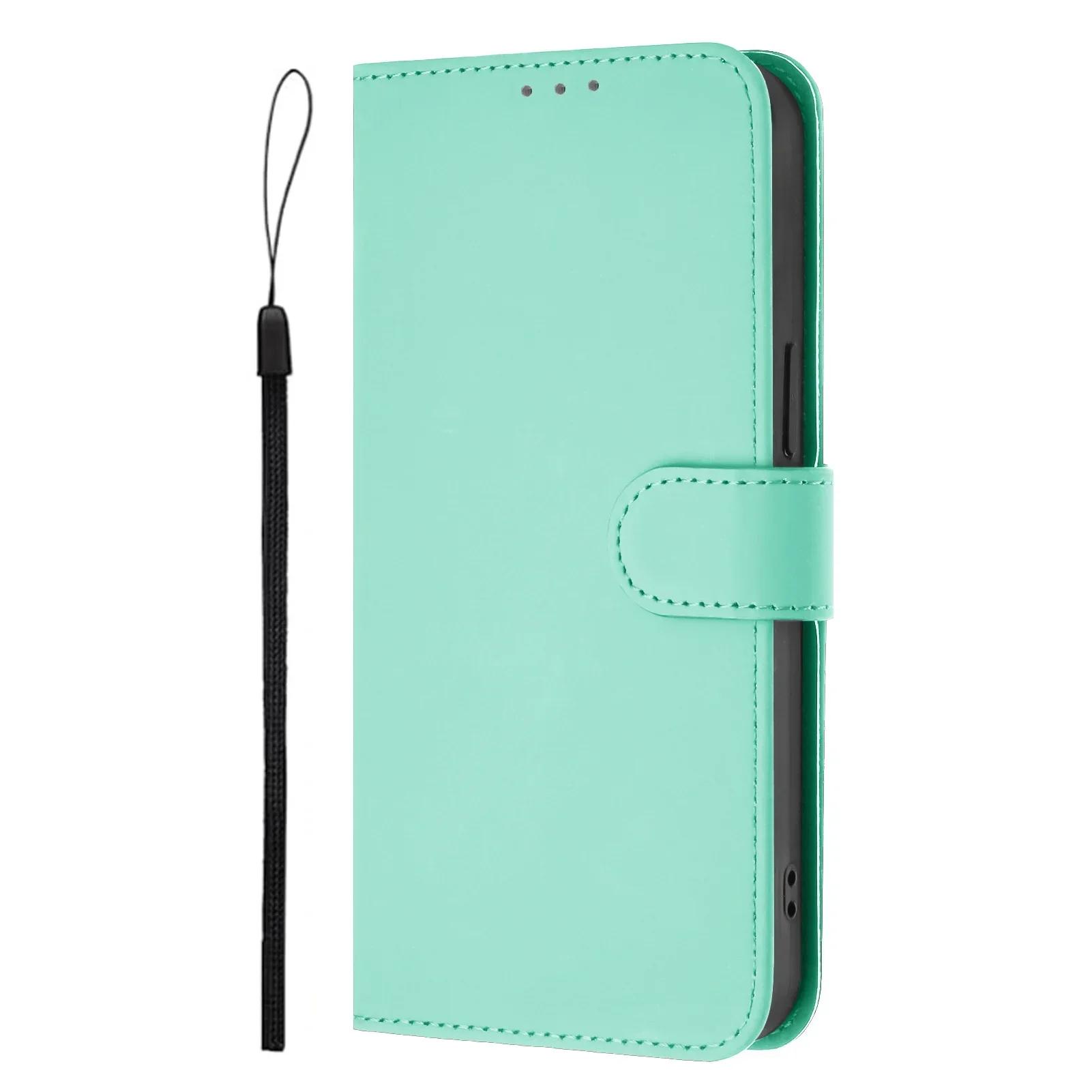 

Cases for TCL 503 502 505 501 403 405 406 408 303 201 305 306 Stylus 5G Case Cover coque Flip Wallet Phone Covers Sunjolly For TCL 505 м ята зелений колір