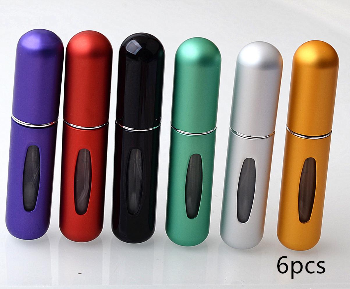 

13 цветов, 5 мл, флакон с распылителем для духов, дорожный наполнитель, портативный распылитель для духов, пустой косметический флакон для духов