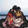 Helluva Boss Blitzo Blitzo Stolas Plush Blanket Animation Fashion Throw Blankets for Bed Sofa Couch 200x150cm Rug Piece