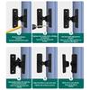 No Drill Door Latch 90 Degree Push Pull Lock 180 Degree Security Latch For Sliding Doors Home Security