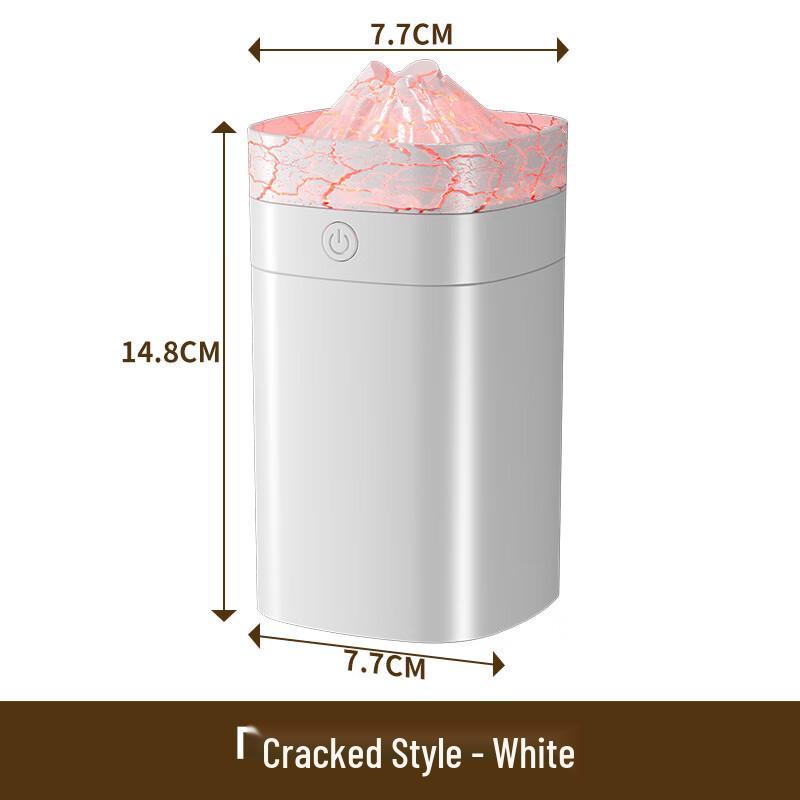 USB Mini Volcano Humidifier with LED Light