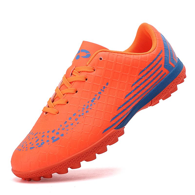 Fashion Men's Soccer Shoes FG/TF Non-Slip Soccer Cleats Training Shoes Ultralight Outdoor Sneaker Lace Up Casual Light Football Boots 45