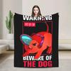 Chainsaw Man Anime Reze Plush Flannel Throw Blanket Soft Warm Bedspread for Living Room Students