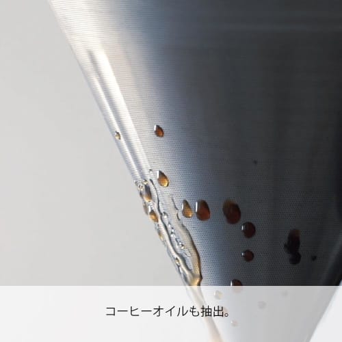 HARIO Double Mesh Metal Dripper, 1-4 Cups, Hairline Silver, Stainless Steel, DMD-02-HSV