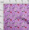 oneOone Cotton Flex Brown Fabric Kids Animal Quilting Supplies Print Sewing Fabric by The Yard 40 Inch