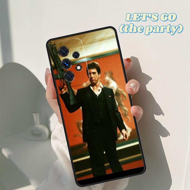 Scarface 1983 Film Al Pacino Phone Case For Samsung Galaxy A42 A31 A40 A51 A71 A32 A80 A91 A52 A72 A73 A20e A21S A50 A70 A11 A12