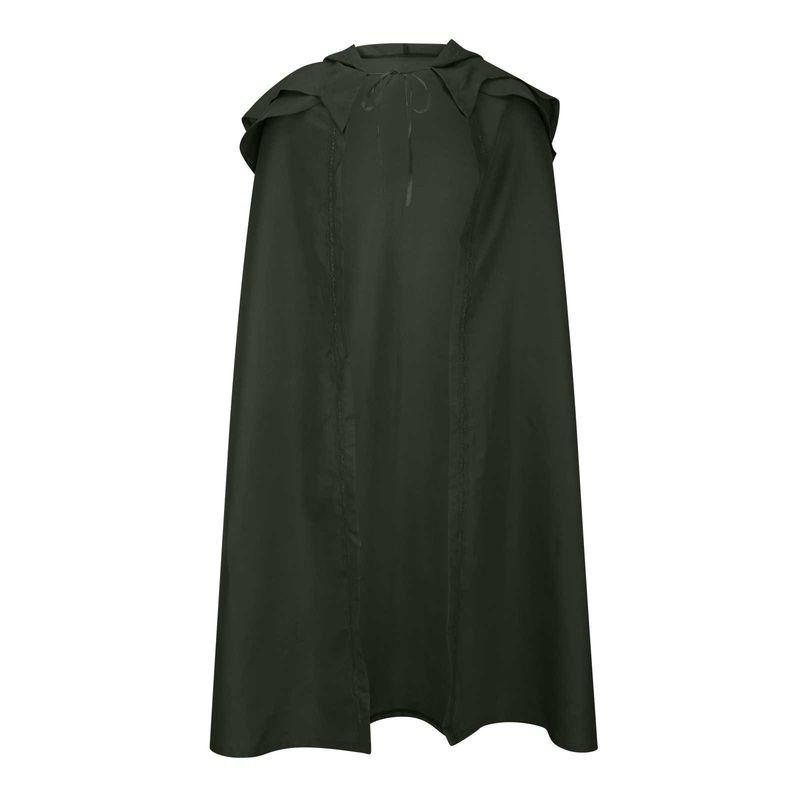 Halloween Party Medieval 4-Color Cape Gothic Style Men's Long Cloak