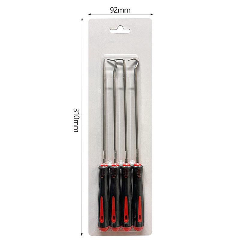 Sofort verfügbar 4-teiliges Mini-Wellendichtring-Haken & Dichtungsentferner-Werkzeugset