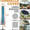 Oxford Fabric Outdoor Umbrella Cover - Waterproof & UV Protection for Garden Patio, Courtyard Cantilever Umbrellas