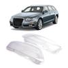 Right / Left Side Car Headlight Lens Cover Headlamp Shade Shell Plastic Cover For A6 C6 2006-2011