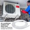 White Drain Hose Pipe Inlet Hoses Extension Drainpipe Tube Kits For Air Conditioner Washing Maching Kitchen Faucet Accessories