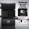 Effective Makeup Brush Cleaner Portable Essential Oil Soap Cleaner Box Powder Puff Washboard