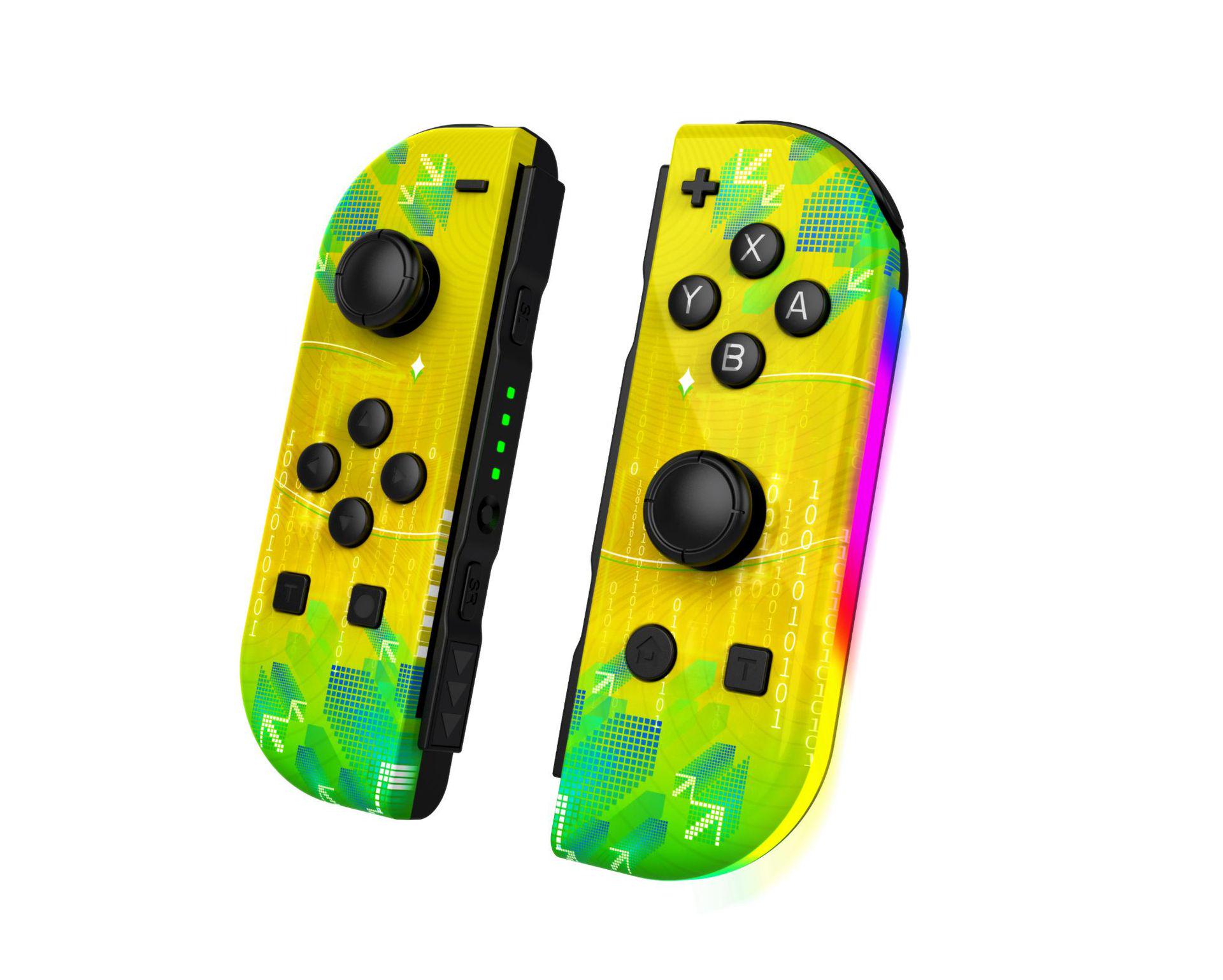 

Контроллеры Switch Joycon RGB Bluetooth с функциями пробуждения, вибрации и соматосенсорной связи