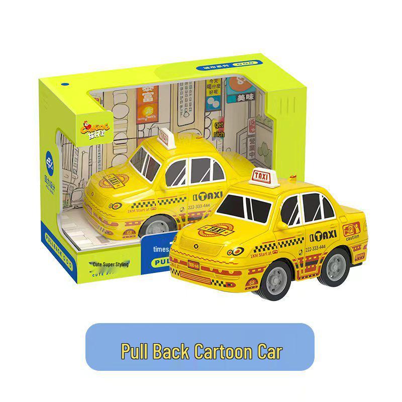 

Warrior Car City Series Cartoon Plastic Double-Decker & Police Bus Children s Toys