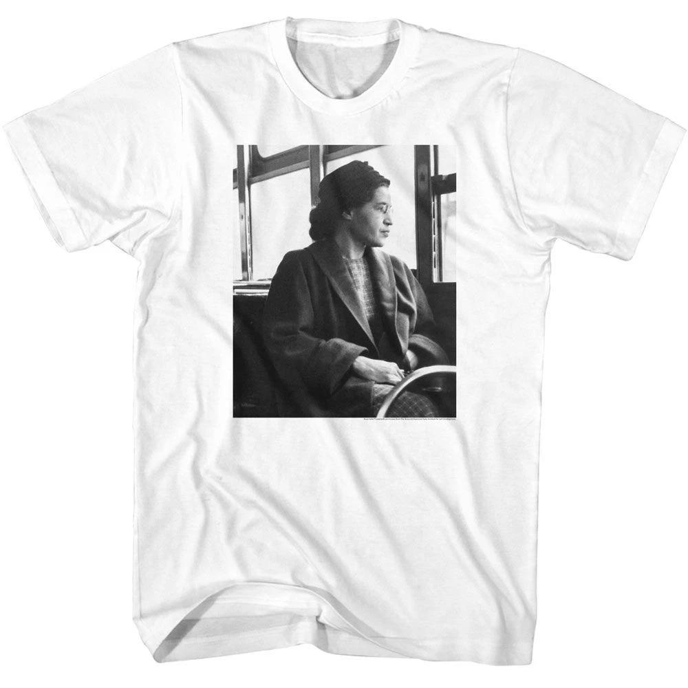 Rosa Parks Bus Sit White Icon Children s T-shirt 140