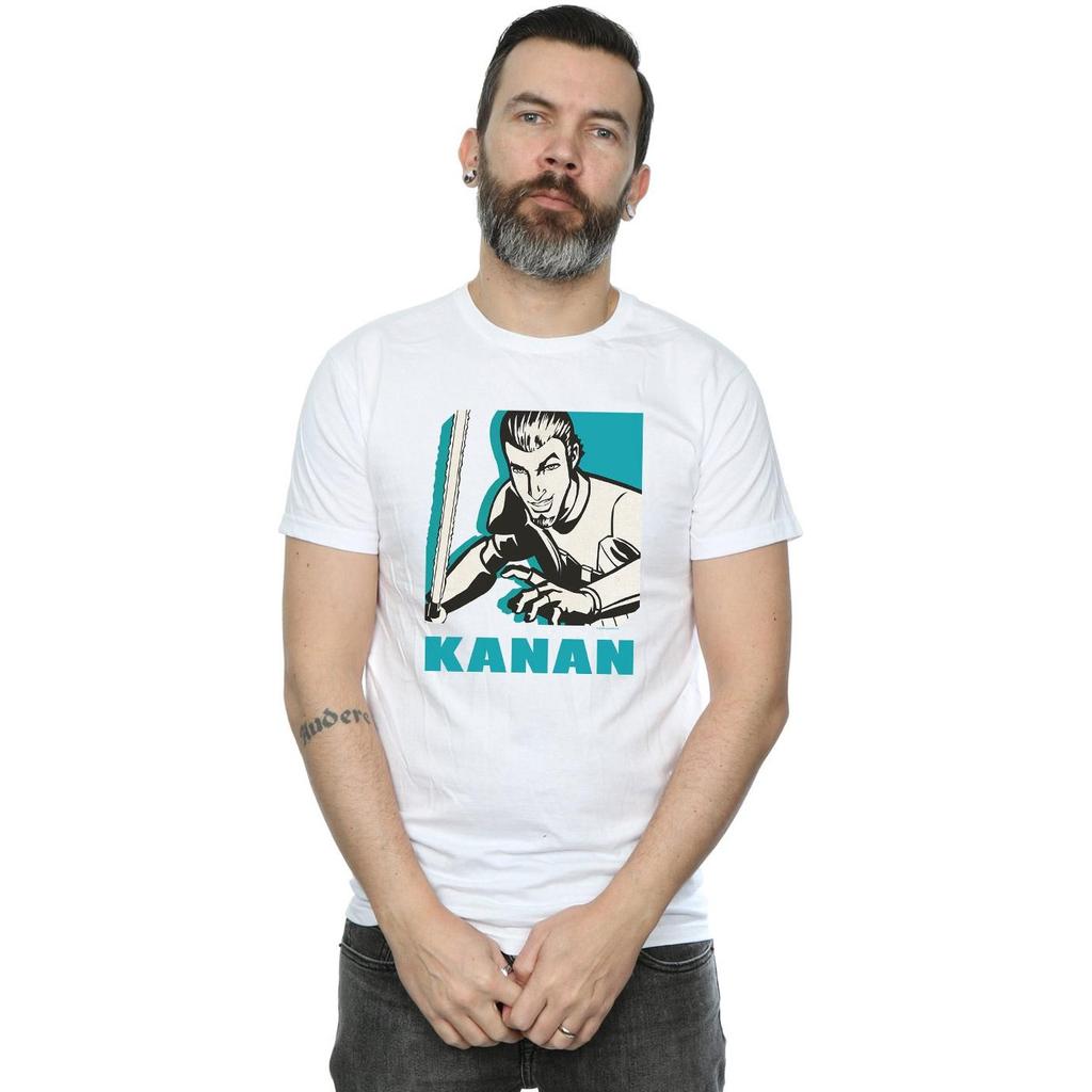 Star Wars Mens Rebels Kanan T-Shirt