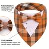 1pack Wedding Dog Tuxedo Bandanas Bow Tie Adjustable Dog Costumes for Small Dogs Pet Outfit Prince Wedding Attire Party Clothes