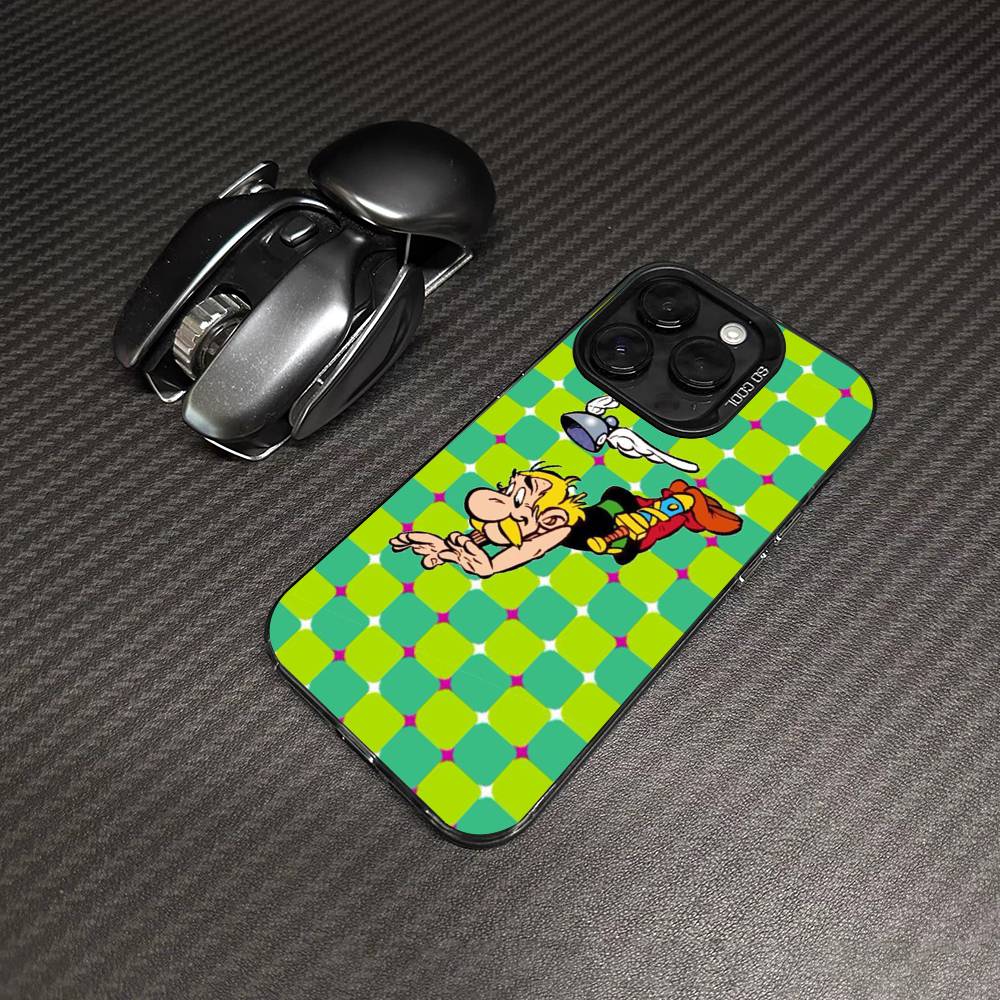 A-Asterix Y-O-Obelix Phone Case For IPhone 16 15 14 13 12 11 17 Pro MAX Plus Pro Matte Shockproof Cover
