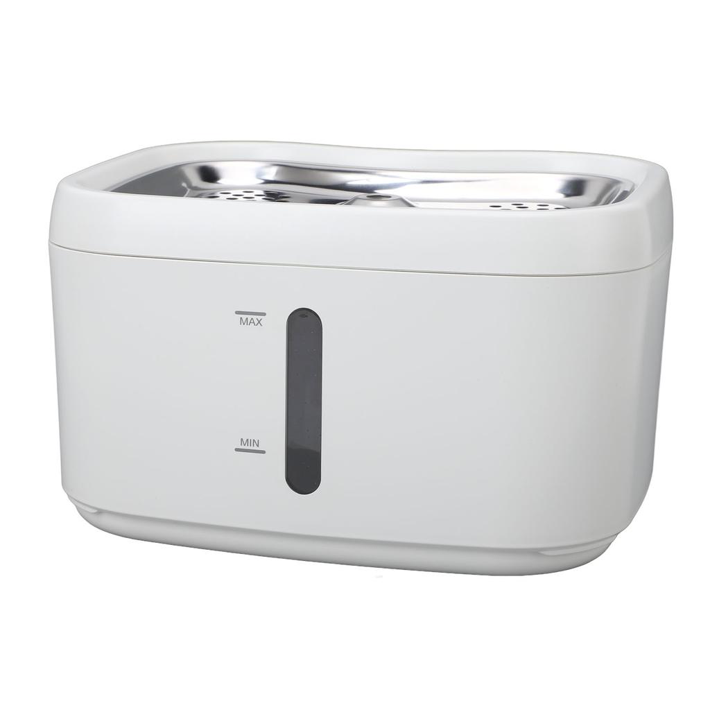 APP Smart Cat Water Fountain Automatic Circulation Indoor Pet Drinking Fountain Stainless Steel Tray