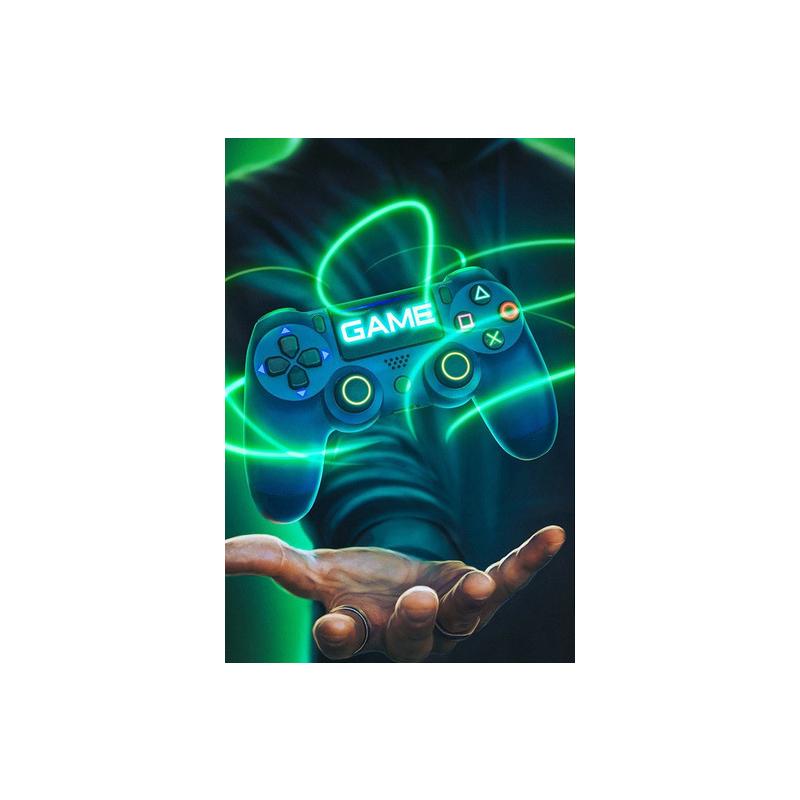 Coole Spielgriff-Leinwandposter und -Drucke, moderne Wandkunstbilder für Bar, Spielhalle, Heimdekoration, Jungengeschenke, Cuadros